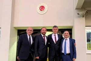 BÜYÜKELÇİMİZ METİN FEYZİOĞLU'NA ZİYARET